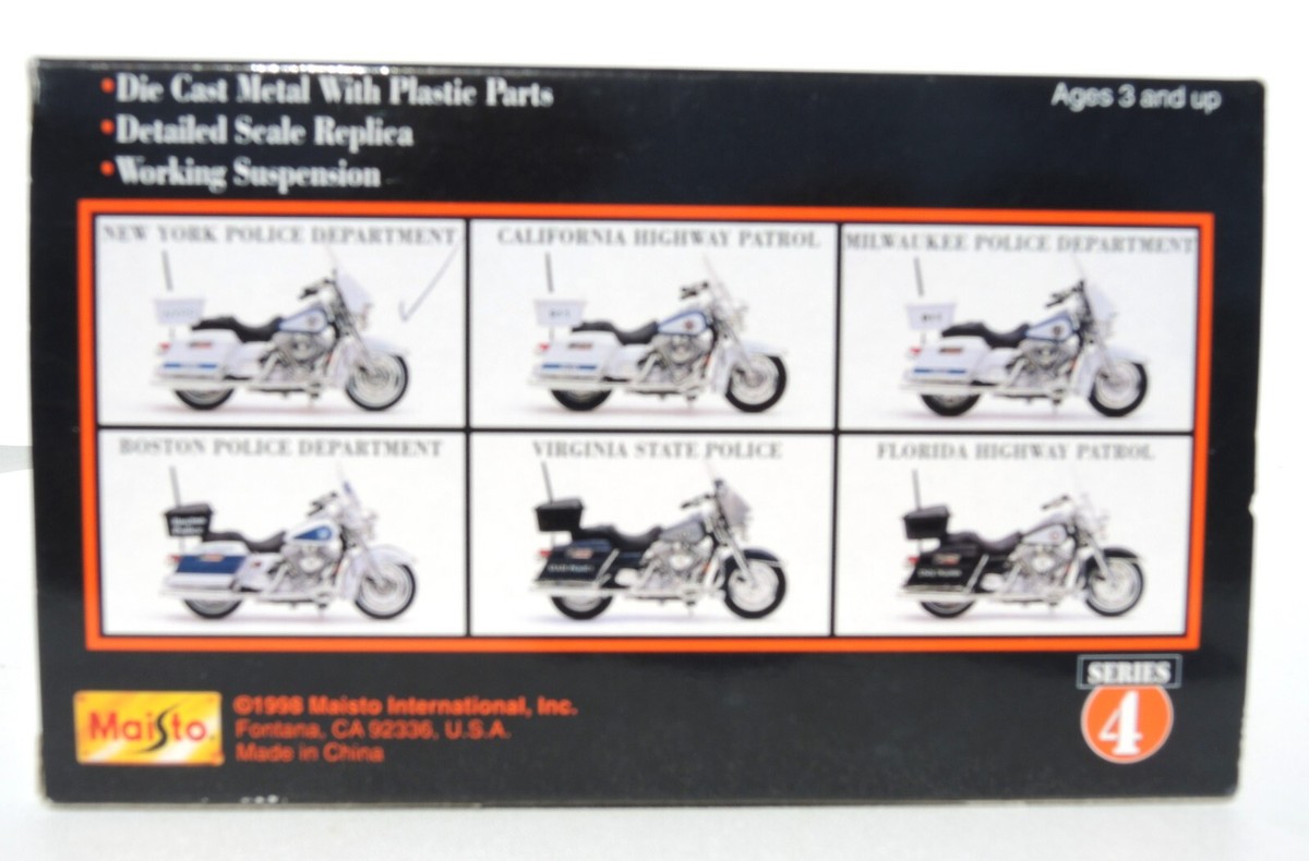 Maisto ハーレーダビッドソン　1:18レプリカ　２個セット Maisto ハーレーダビッドソン 1:18レプリカ 2個セット