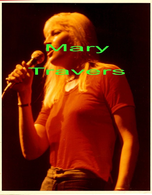 Mary Travers of Peter, Paul and Mary in Concert Excusive 1970's 8x10 Color Photo