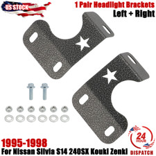 1 Pair For Nissan Silvia S14 240SX Kouki Zenki 1995-1998 S13 Headlight Brackets