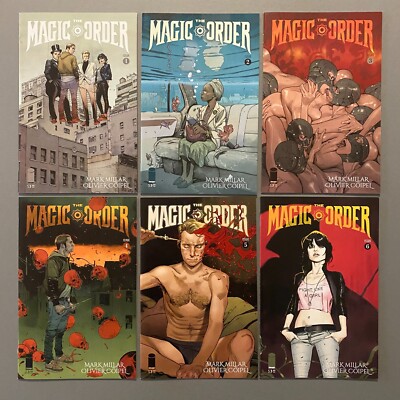 MAGIC ORDER 1-6 1 2 3 4 5 6 COMPLETE SERIES (2018, IMAGE COMICS)