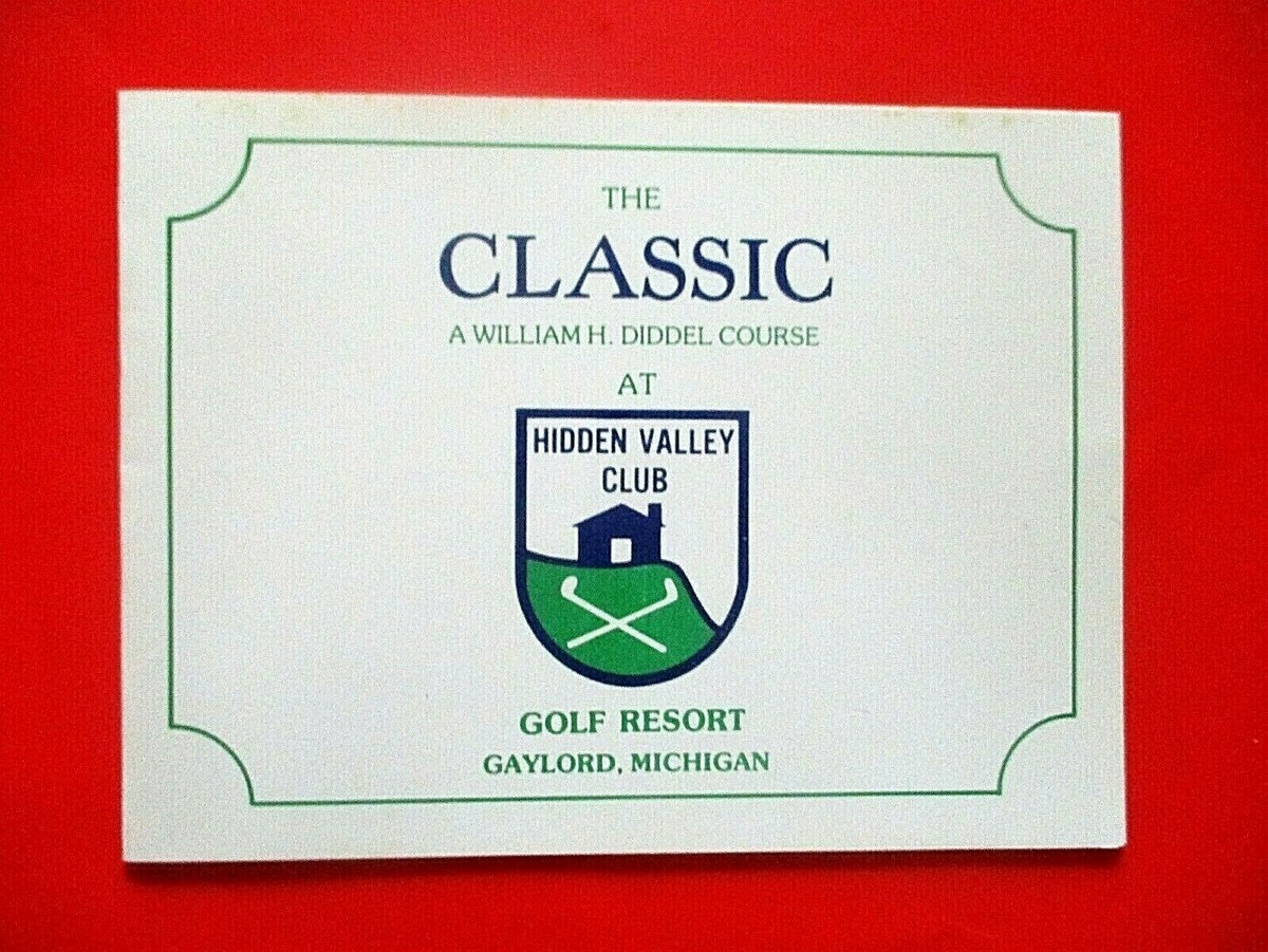 Wedding Venues Wind Watch Golf Scorecard Vtg Golf Scorecard HIDDEN