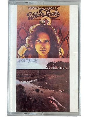 DAVID COVERDALE WHITE SNAKE / NORTHWINDS DEEP PURPLE CASSETTE TAPE