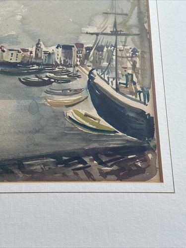 JOSEPH KOSSONOGI PAINTING MID CENTURY MODERNISM LISTED FAMOUS HUNGARIAN ARTIST - Picture 12 of 17