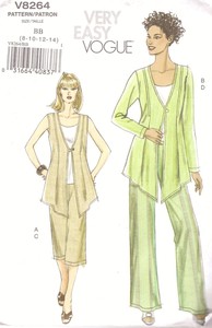 Free vest patterns for women to sew pants pattern