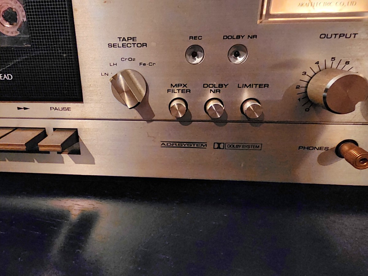 超希少 AKAI GXC-709D カセットデッキ AKAI GXC-709D – Audiolife － Enjoy your audio life!!