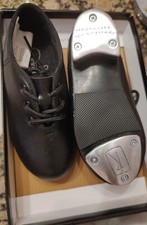 New, Boys tap shoes Black Size 10.5 Child, 521c, Intro JT Shoe