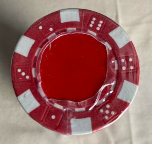 100 Solid Color Dice Edge Poker Chips Casino Chips U Choose Color NEW - Picture 5 of 9