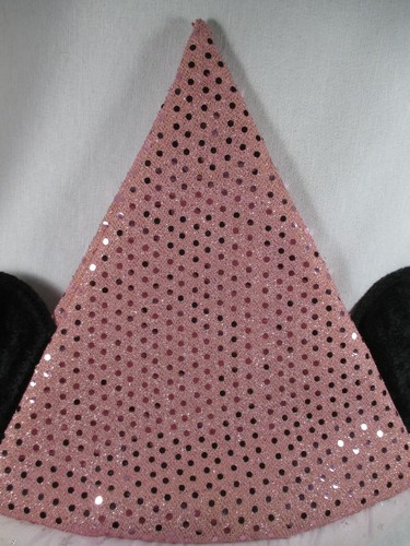 Walt Disney World Minnie Mouse Ears Wizard Youth Size Pink Cap Hat Great - Picture 3 of 9