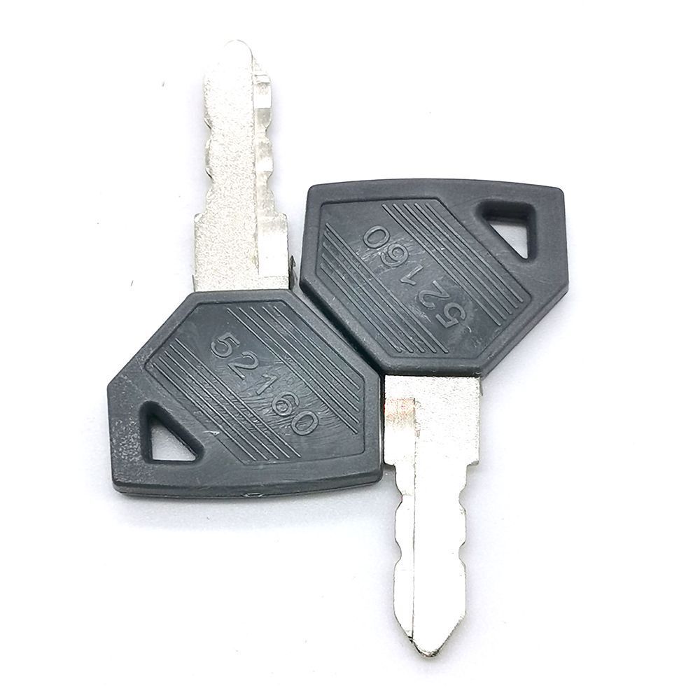 2 Branson Tractor Replacement Ignition Keys part #198360-52160 OEM