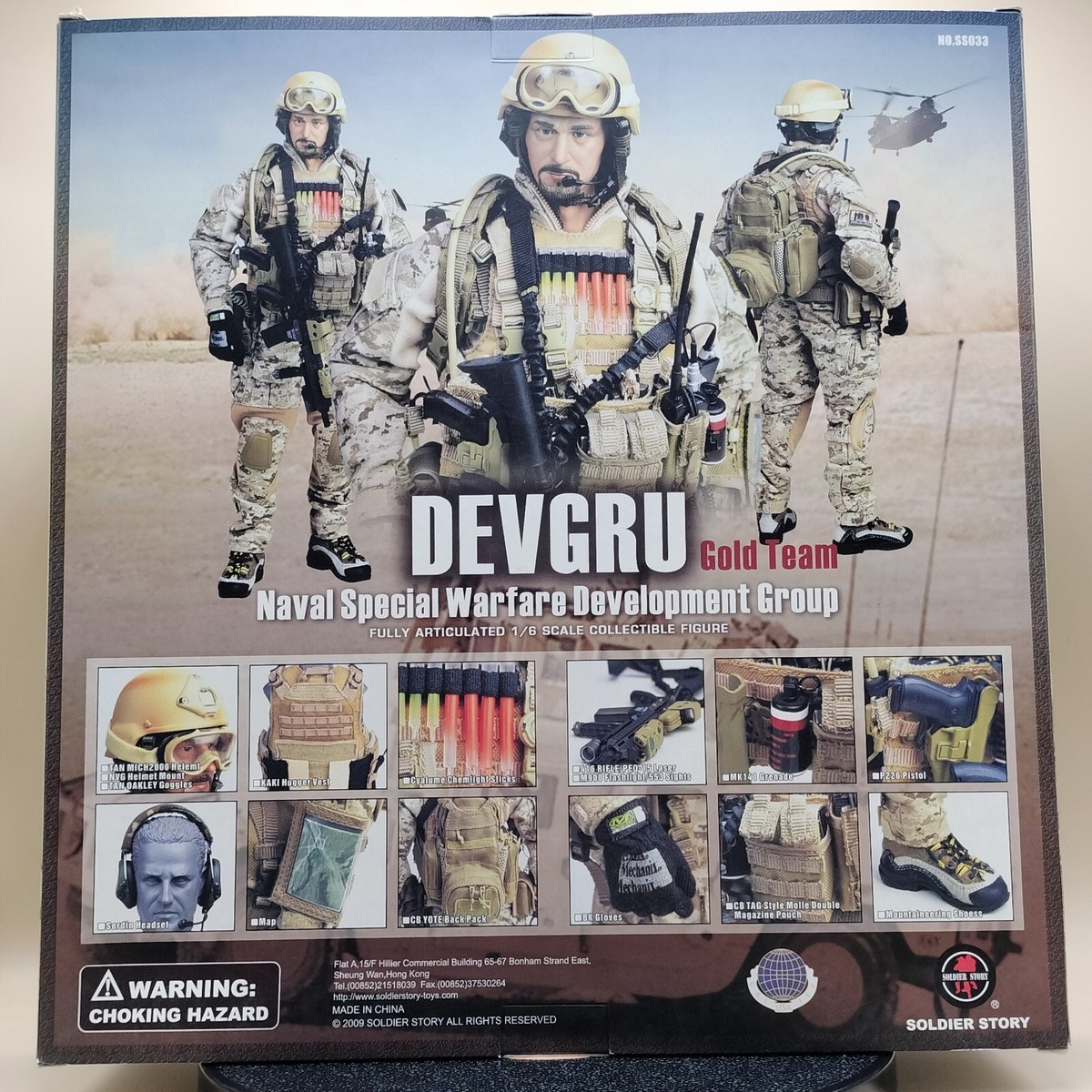 Soldier Story 1/6 DEVGRU Gold Team Naval Special Warfare