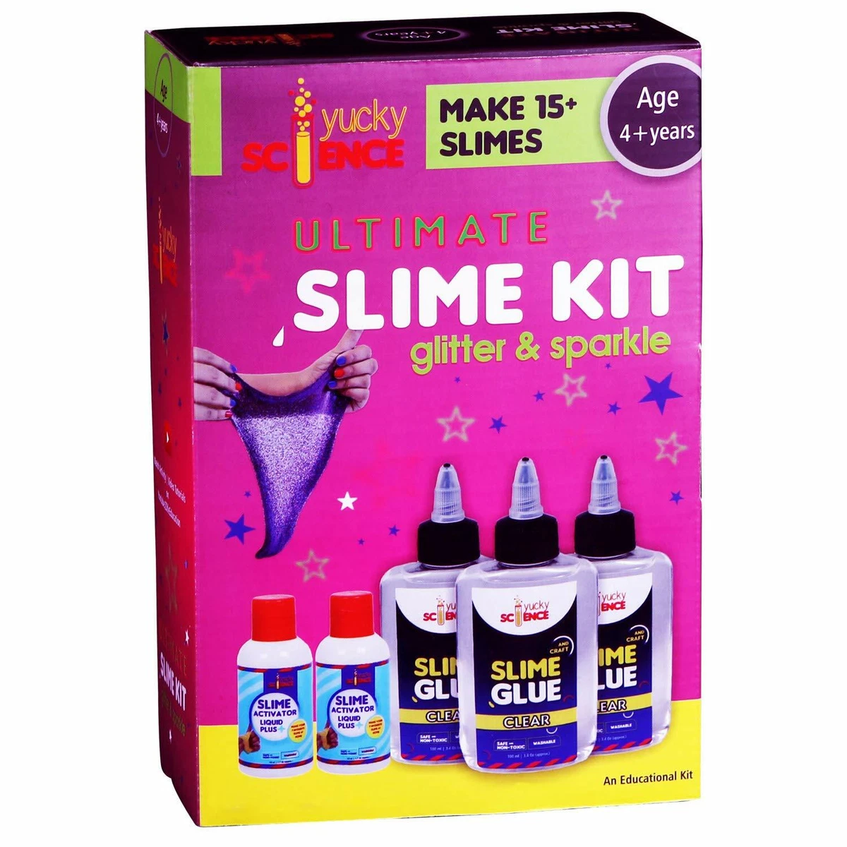 Ultimate Slime Making Kit- Make 15+ Slimes For 4 Yrs & Above Age