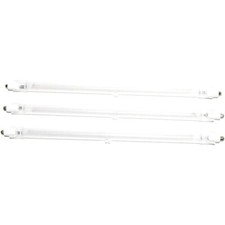 2 x Halogen Heater Tubes Replacement 400W 197mm Pack of 3