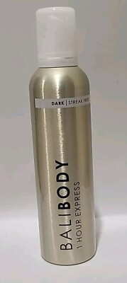( 1 ) DARK   SELF TANNING MOUSSE   1 HOUR EXPRESS by BALIBODY 7.61 fl oz / 225ML
