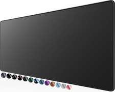 Large Gaming Mouse Pad, Extended Desktop Mouse Pad with Sewn Edges