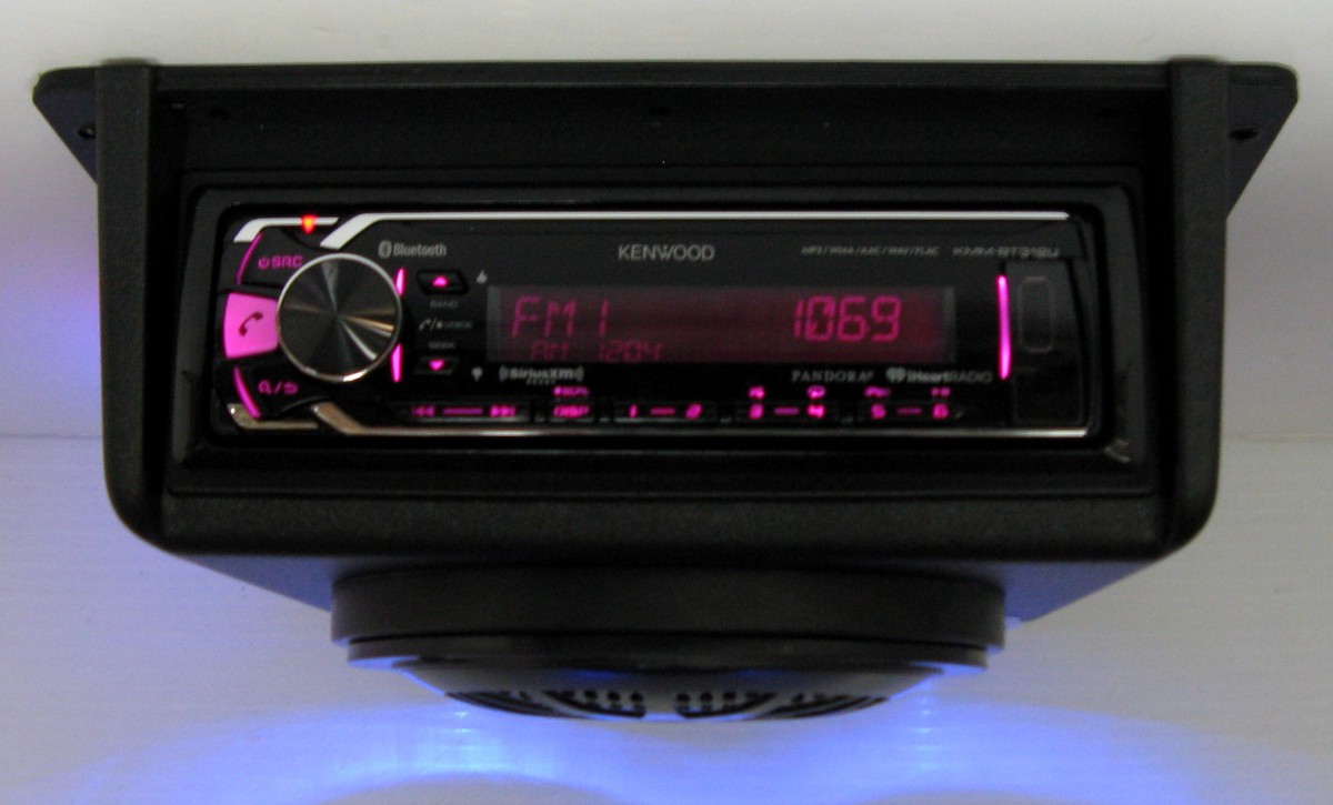 Golf Cart Radio UTV Overhead Console Stereo KENWOOD BLUETOOTH