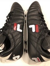 Fila Fußballschuhe Gr.45,wie Neu,Herrn,Schwarz,Echtleder,ungetragen,sehr Gut