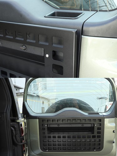 Tailgate Storage Trunk Cargo Shelf Luggage Rack For Land Rover Defender 2020-23 - Picture 8 of 12