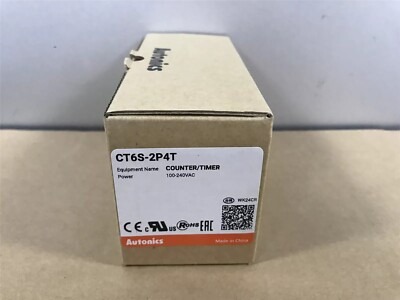 1pcs New Autonics pulse Counter timer CT6S-2P4T One year warranty