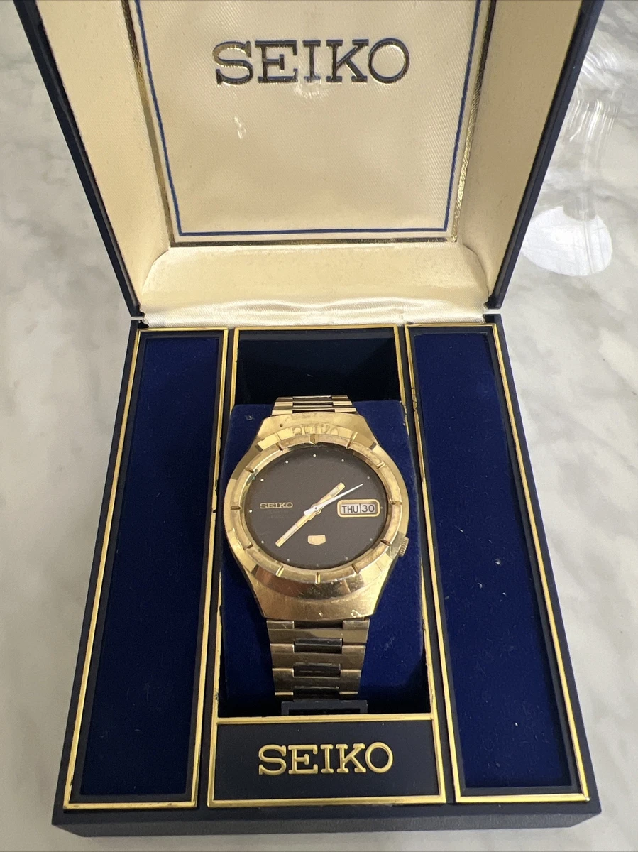 Seiko gold shop automatic 21 jewels