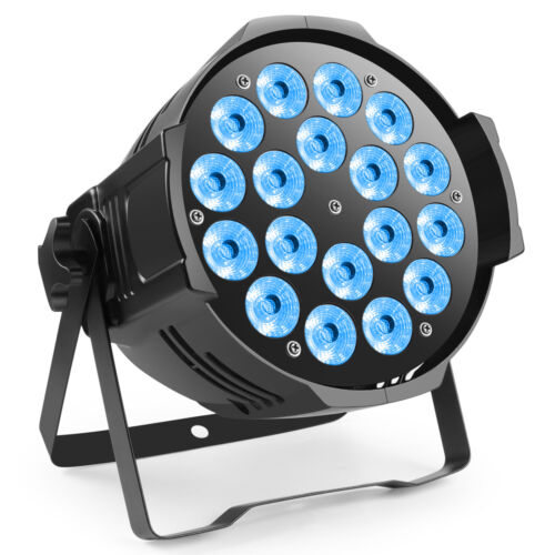 2X 270W PAR CAN Licht Bühnenlicht 18LED RGB DMX Disco lichteffekt Hochzeit Xmas - Bild 2 von 11