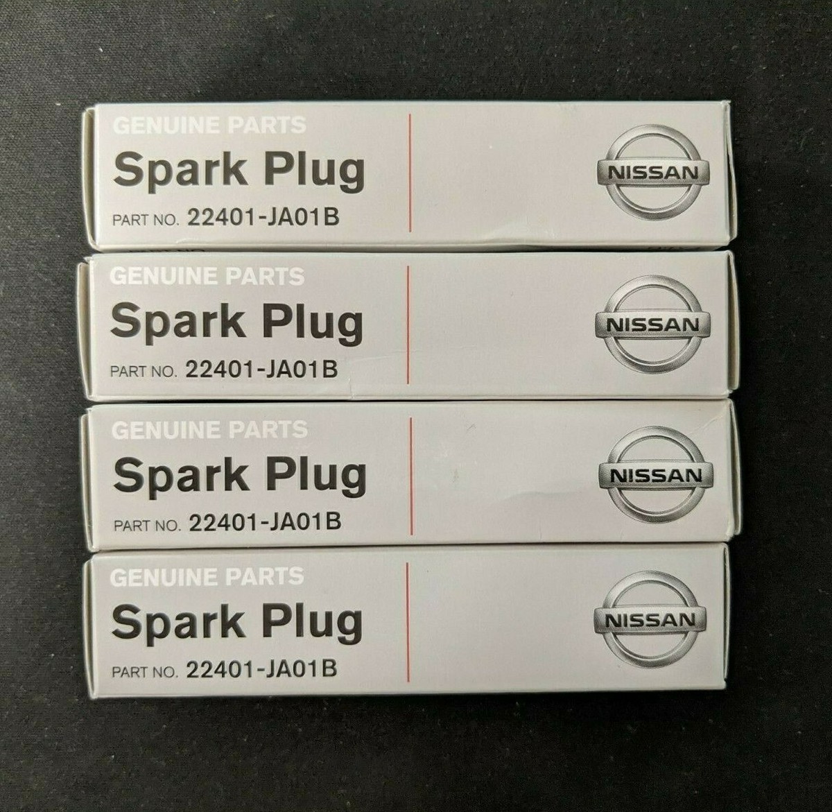 GENUINE OEM NISSAN IRIDIUM SPARK PLUG BY NGK - SET OF 4 (22401