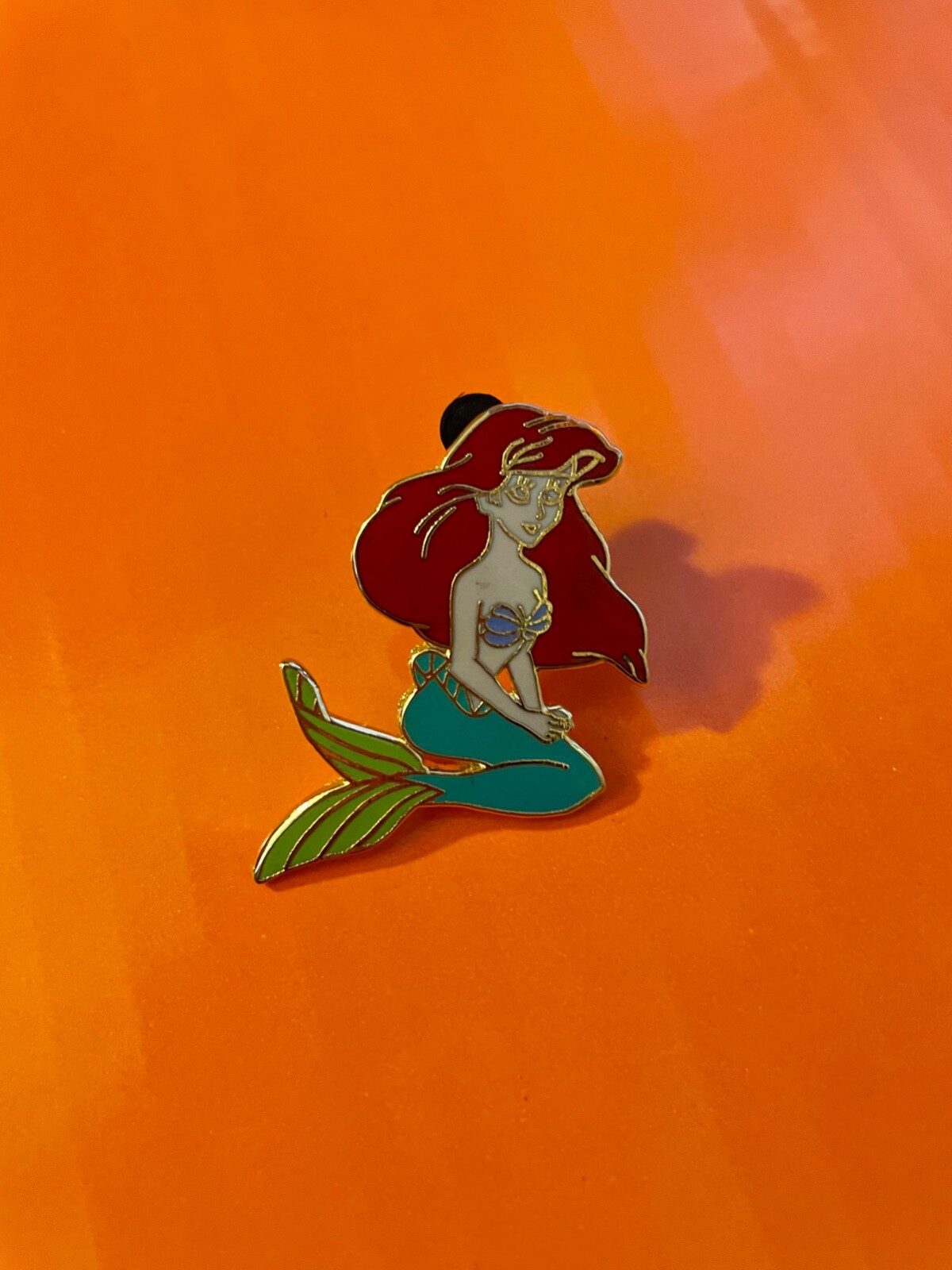 The Little Mermaid Sitting Ariel  Disney Pin