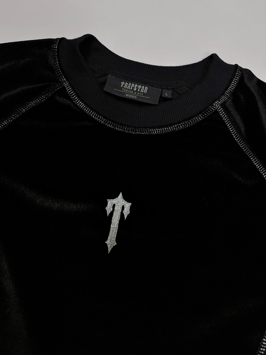 ラスト値下げ！trapstar VELOUR TRACKSUIT Trapstar London Irongate Rivet 2.0 Tracksuit - Washed Black | Parallel