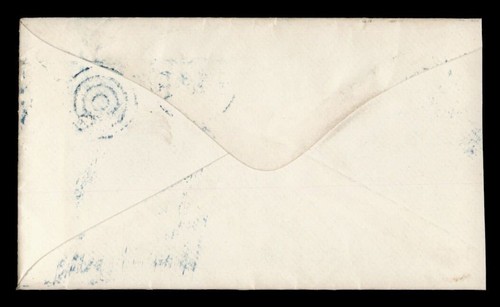 DR WHO 1865 CINCINNATI OH BLUE CANCEL TO SANDUSKY OH m26200 - 第 2/2 張圖片