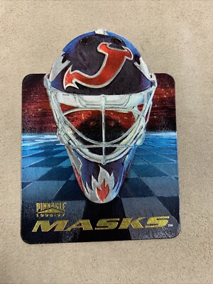 1996-97 Die-Cut Pinnacle Masks Martin Brodeur #4 KEY CARD to Set - Very Rare