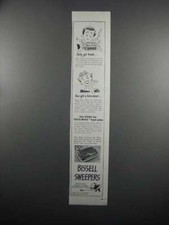 1950 Bissell Sweepers Ad - Sally Got Tinsel