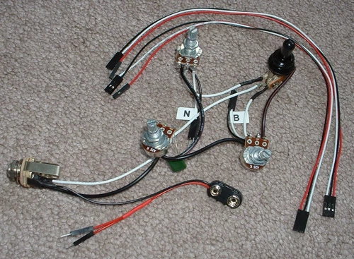 Solderless EZ-INSTALL Wiring KIT Les Paul Metallica Iron Cross JH emg BLACK 3Way