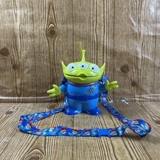 Disney Parks Toy Story Alien Sipper Cup Pizza Planet Green Men Bottle w Strap