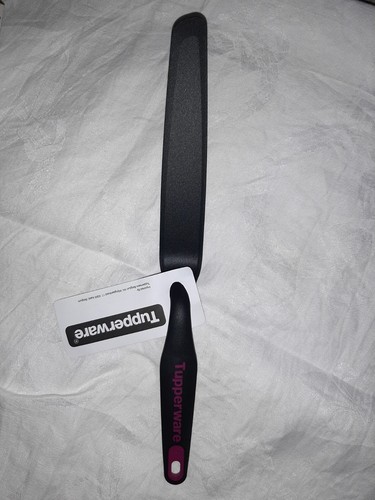 TUPPER Griffbereit große schmale PALETTE NEU schwarz magenta 36cm Spatel - Bild 4 von 10