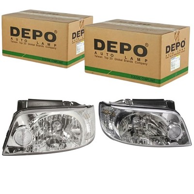 2x DEPO Scheinwerfer L+R für MATRIX HYUNDAI
