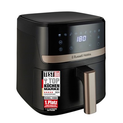 RUSSELL HOBBS Heißluftfritteuse 4,3L Rapid Airfryer Satisfry 27610-56 Grillen