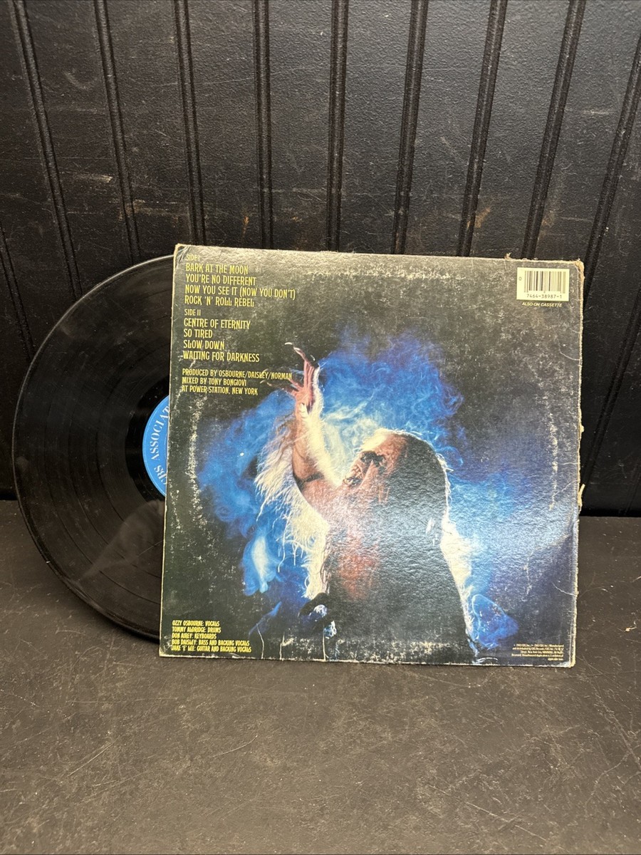 Ozzy Osbourne - Bark At The Moon Vinyl LP Album 1983 - CBS