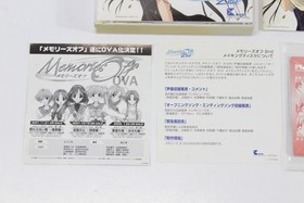 Memories Off 2nd Limited Ver CIB Spine Character Card SEGA Dreamcast DC JP Japan