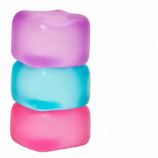 Nice Cubes Ice Cube Toy Fidget Super Solid Squish Pink /Blue/purple