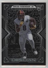 2022 Panini Obsidian Rookies Brian Robinson Jr #130 11ng