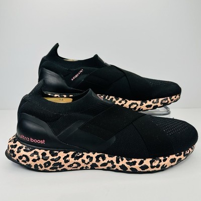 adidas UltraBoost DNA Leopard Print Women's Size 7.5 Black Running Shoes GZ9896