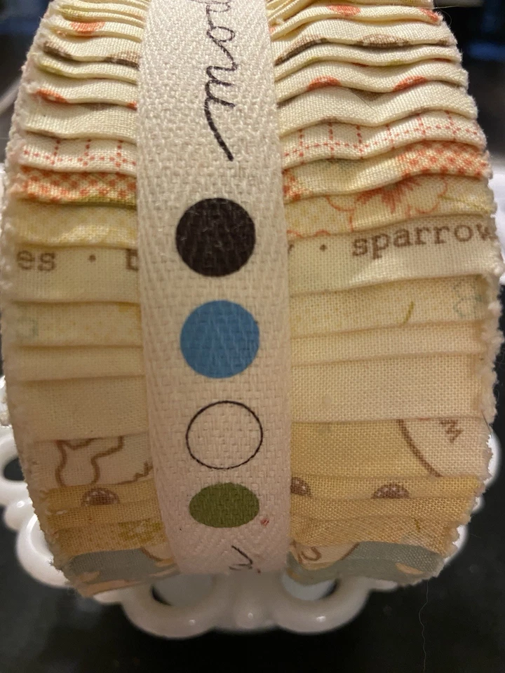 Whimsy By Fig Tree Quilts For Moda Very Rare Hard To Find OOP Jelly Roll - Image 4 of 4