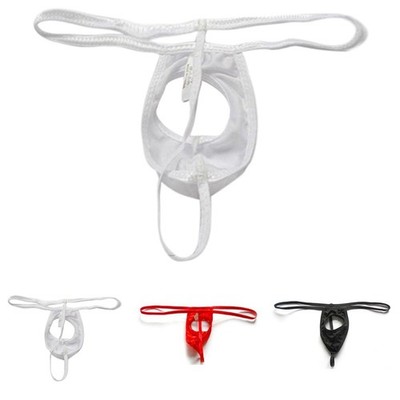 Bequemer Stretch G String Tanga für Herren atmungsaktiv Beutel und T Back Desig