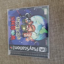 Worms World Party Ps1 Case And Manual Only