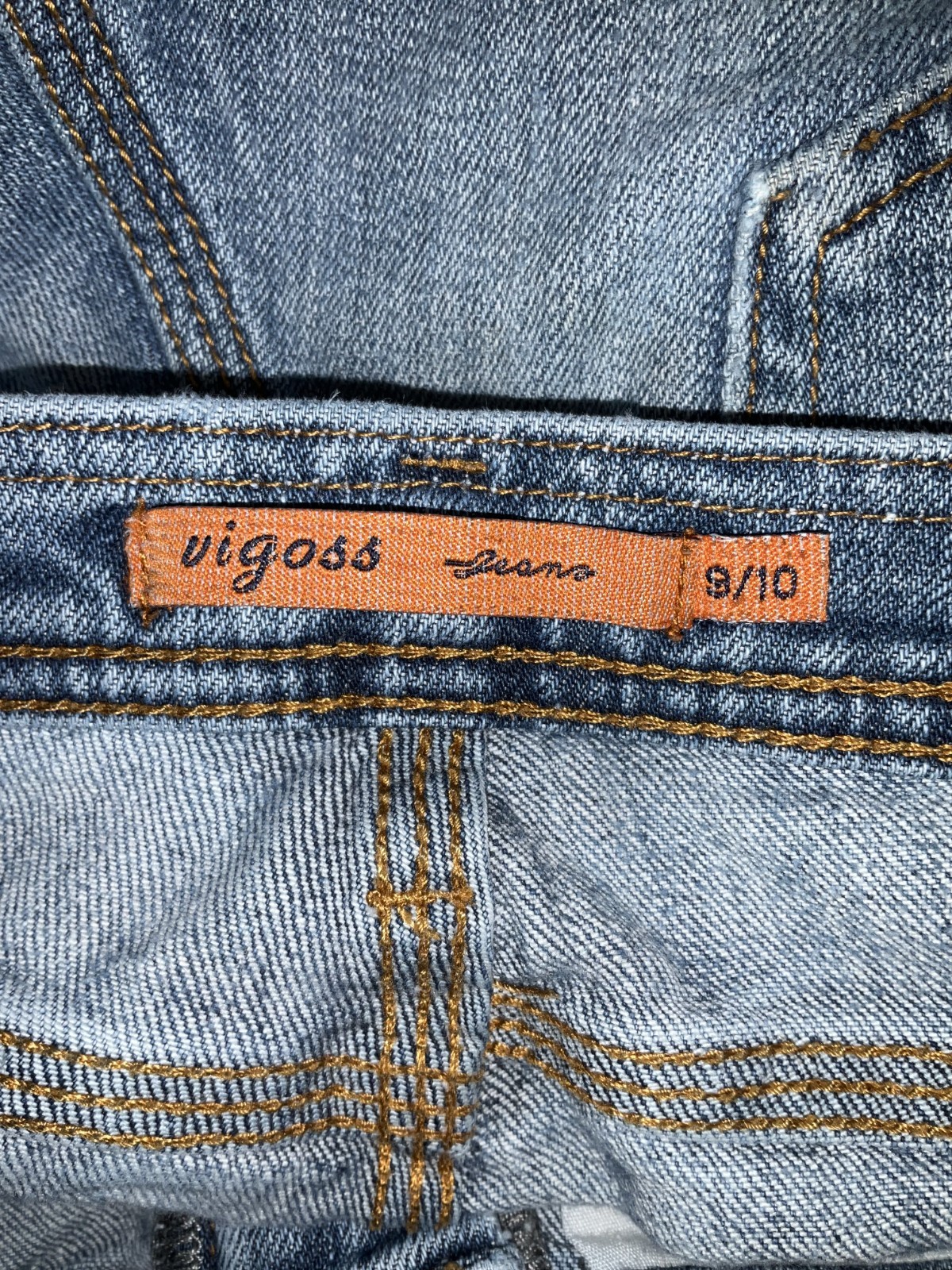 Vigoss Distressed Jeans Women's 9/10 Blue