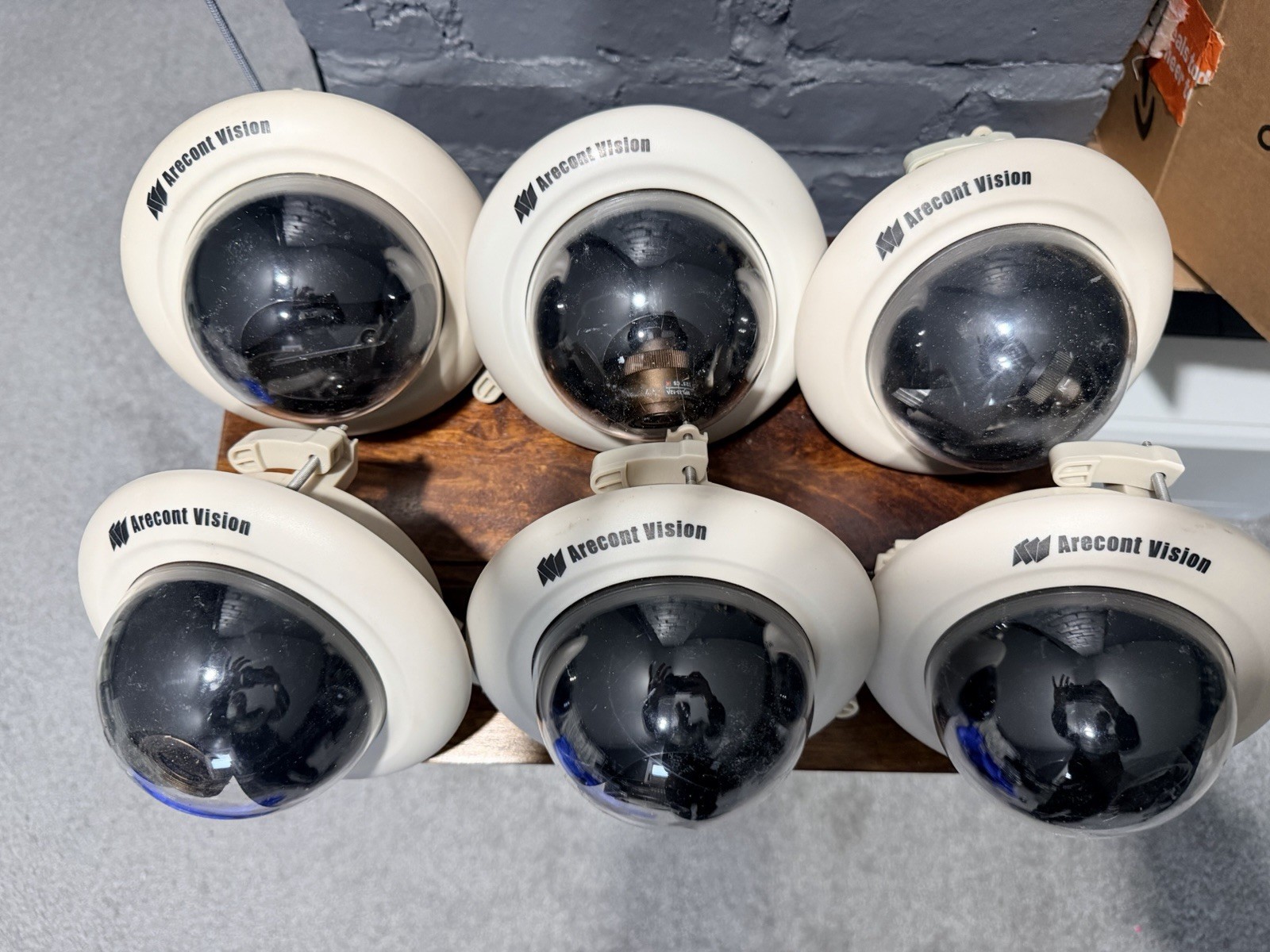 Arecont Vision AV2115DNv1 Indoor Video Dome Camera LOT OF 6