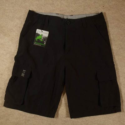 Fourth Element Amphibious Pro Dive Shorts Mens Large Black Swim Cargo Quick Dry