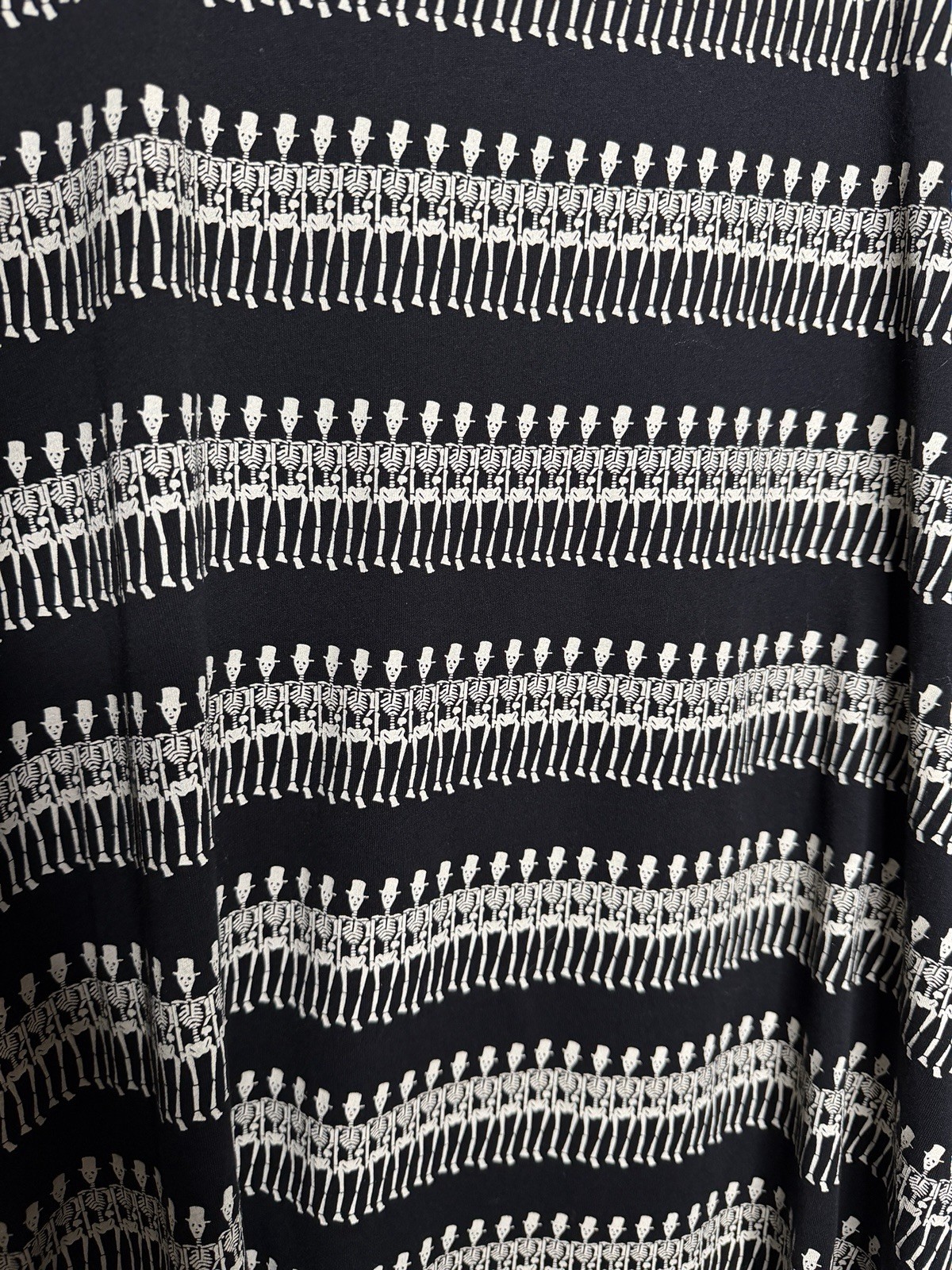 Saint Laurent Paris Dancing Skeleton Tee - Hedi Slimane - Size M - BNWOT RARE image 3