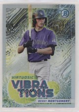 2022 Bowman Virtuosic Vibrations Benny Montgomery #VV-17 0fz3