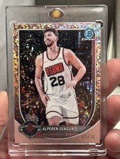 2025-26 Bowman Chrome Alperen Sengun Rose Gold Mini Diamond /15 #BCV-133