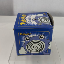 1999 Burger King Pokemon Poliwhirl 23K Gold Plated Card Blue Box Sealed